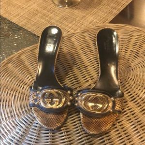 Gucci stilleto sandals size B